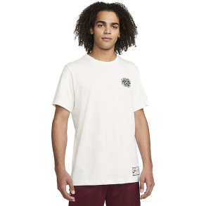 Kort�rmet T-shirt til M�nd Nike DR7619-133 Hvid