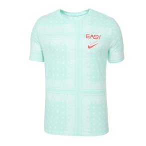 Kort�rmet T-shirt til M�nd Nike KD Cyan