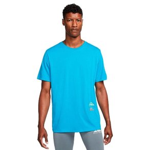 Kort�rmet T-shirt til M�nd Nike DR7671-446 Himmelbl�