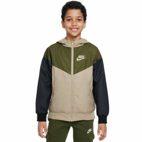 Sportsjakke til b�rn Nike Sportswear Windrunner Gr�n
