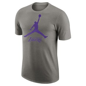 Kort�rmet T-shirt til M�nd Nike LAL M NK ES NBA JDN SS TEE FB9827 063 Gr�