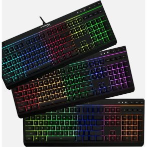 Tastatur HyperX HyperX Alloy Core RGB Sort Spansk qwerty