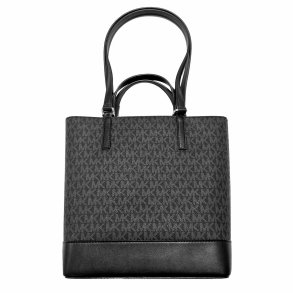 Skuldertaske Michael Kors Kelli Sort 30 x 27 x 9 cm