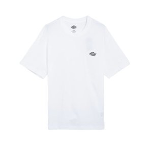 Kort�rmet T-shirt til M�nd Dickies Summerdale Hvid