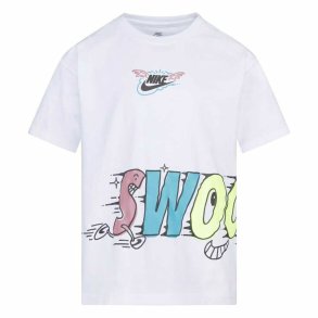 Brne Kortrmet T-shirt Nike KT-S/S Knit Hvid
