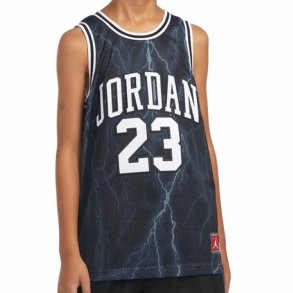 Tank top b�rn Jordan JORDAN 23 AOP JERSEY 95C655 F66 Sort