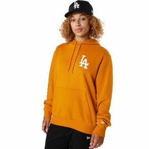 Sweaters uden H�tte til M�nd New Era MLB LA Dodgers Orange