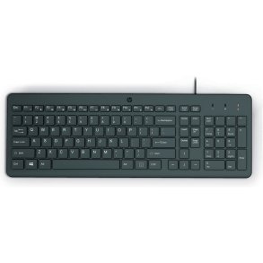 Tastatur HP 150 Sort Spansk qwerty