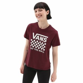Kort�rmet T-shirt til Kvinder Vans Lock Box Crew-B