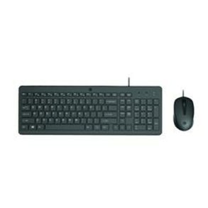 Tastatur og mus HP 150 Sort Spansk qwerty