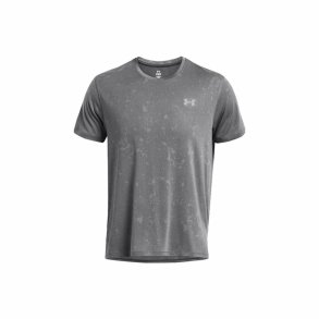 Kort�rmet T-shirt til M�nd Under Armour Launch Splatter Gr�