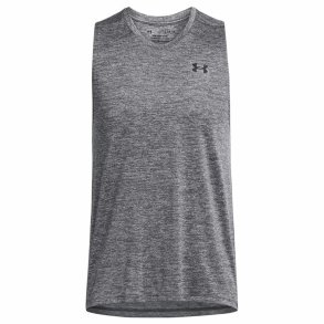 T-shirt til Mnd uden rmer Under Armour Tech Tank Mrkegr
