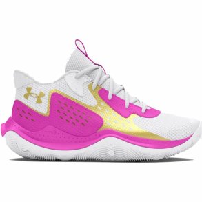 Basketballsko til voksne Under Armour Gs Jet '23 Hvid
