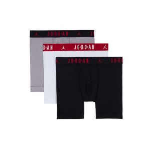 Boxershorts til m�nd Jordan Flight Cotton Core 3Pk Sort 3 Dele