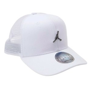 Brnekasket Jordan JORDAN JAM METAL JUMPMAN TRUCKER 9A0928 001 Hvid (Onesize)