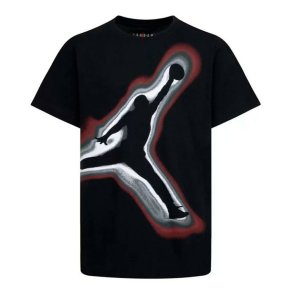 B�rne Kort�rmet T-shirt Jordan JDB AIR HEATMAP JUMPMAN HBR SS 95D238 023 Sort