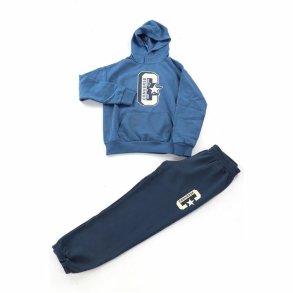 Trningsdragt til brn Converse Cstar Bl Marinebl
