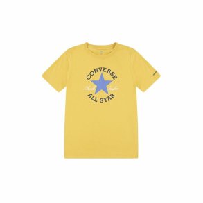 Brne Kortrmet T-shirt Converse Cnvb Dissected Chuck Patch Ss Gylden 12-13 r