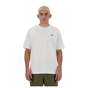 Kort�rmet T-shirt til M�nd New Balance Sport Essentials Hvid