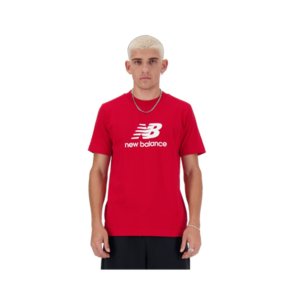 Kort�rmet T-shirt til M�nd New Balance  LOGO MT41502 TRE R�d