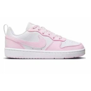 Sportssko til baby Nike COURT BOROUGH LOW RECRAFT BG DV5456 105 Hvid