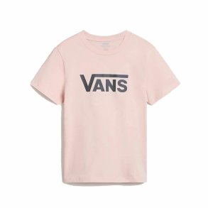 Kortrmet T-shirt til Kvinder Vans Drop V Ss Crew Laksefarvet