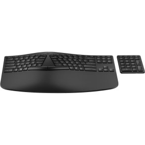 Tr�dl�st tastatur HP 960 Sort QWERTY