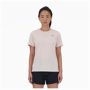 Kort�rmet T-shirt til Kvinder New Balance