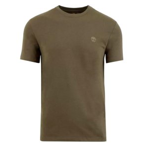 Kort�rmet T-shirt til M�nd Timberland Dunstan River Brun