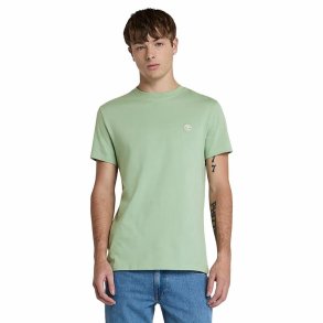 Kortrmet T-shirt til Mnd Timberland Dunstan River Khaki M