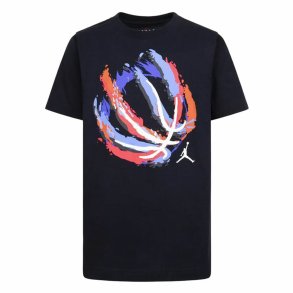 Brne Kortrmet T-shirt Jordan Jdb Bball Fire Ss Sort