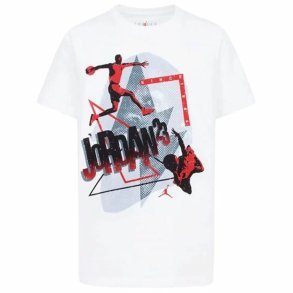 Brne Kortrmet T-shirt Jordan Jordan 3Peat Ss Hvid