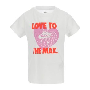 B�rne Kort�rmet T-shirt Nike Nkg Love To The Max Graphic Te Hvid