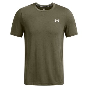 Kort�rmet T-shirt til M�nd Under Armour 1382801-390 Oliven (XL)