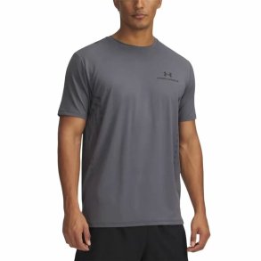 Kortrmet T-shirt til Mnd Under Armour Mrkegr