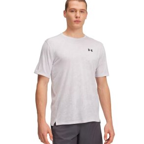 Kort�rmet T-shirt til M�nd Under Armour Tech Lysegr�