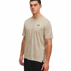 Kortrmet T-shirt til Mnd Under Armour Tech Lys brun