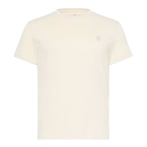 Kort�rmet T-shirt til M�nd Timberland Dunstan River Beige