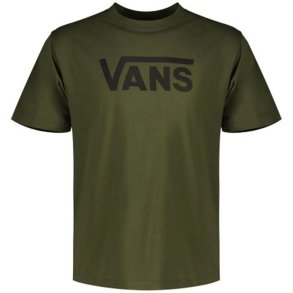 Kort�rmet T-shirt til M�nd Vans Classic Ss M�rkegr�