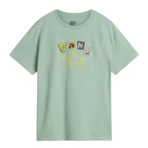 Kort�rmet T-shirt til Kvinder Vans Bl�