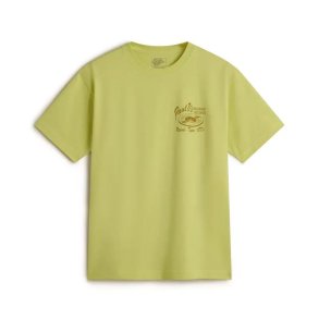 Kort�rmet T-shirt til M�nd Vans Paul Vs Ss Khaki