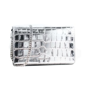 Skuldertaske Michael Kors 32F4SJ6C8K-SILVER Gr 22 x 14 x 6 cm