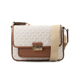 Skuldertaske Michael Kors Bradshaw Beige 24 x 17 x 10 cm
