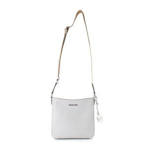 Skuldertaske Michael Kors 35T4STVC5L-OPTIC-WHITE Hvid 22 x 20 x 7 cm
