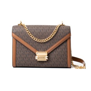 Skuldertaske Michael Kors Whitney Brun 24 x 18 x 8 cm