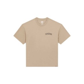 Kort�rmet T-shirt til M�nd Dickies Decartuville Ss Beige