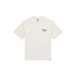 Kort�rmet T-shirt til M�nd Dickies Sneedville Ss Beige