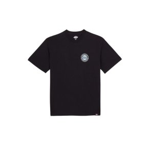 Kort�rmet T-shirt til M�nd Dickies Circle Sort
