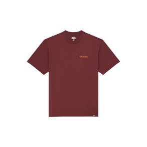 Kort�rmet T-shirt til M�nd Dickies Burns Brun