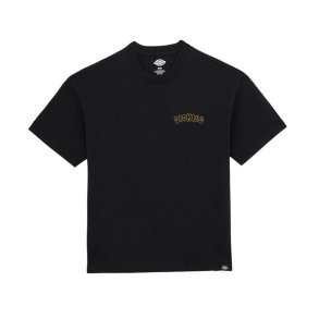 Kort�rmet T-shirt til M�nd Dickies Decartuville Ss Sort